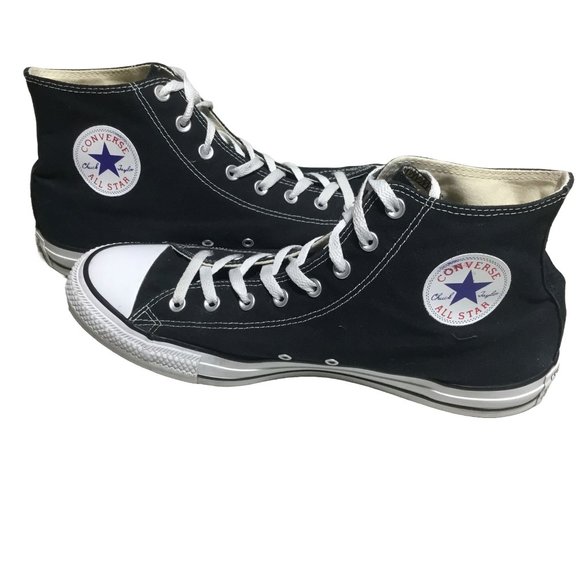 Converse Other - Converse All Star Chuck Taylor Black Hi Top Unisex Shoes Men's-13 Women's-15